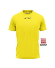 Maglia Givova Shirt One MAC01 Microforata Giallo Unisex Calcio Running MAC010007 Maglia Givova Shirt One MAC01 Microforata Giallo Unisex Calcio Running MAC010007