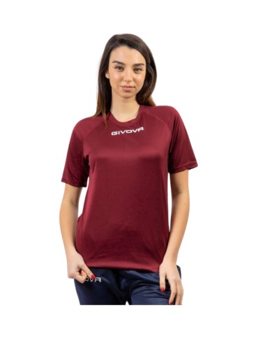SHIRT GIVOVA ONE MICROFORATA GRANATA Tg. 2XL SHIRT GIVOVA ONE MICROFORATA GRANATA Tg. 2XL