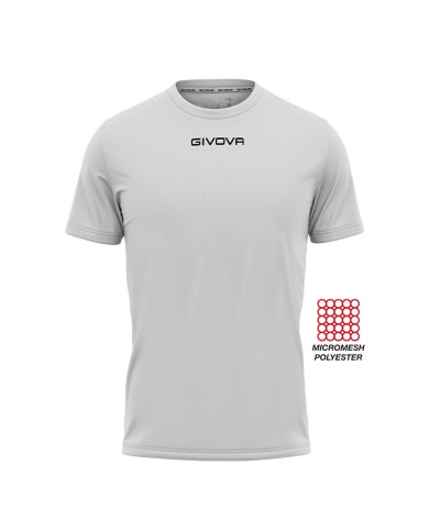 SHIRT GIVOVA ONE MICROFORATA GRIGIO CHIARO Tg. 2XL SHIRT GIVOVA ONE MICROFORATA GRIGIO CHIARO Tg. 2XL