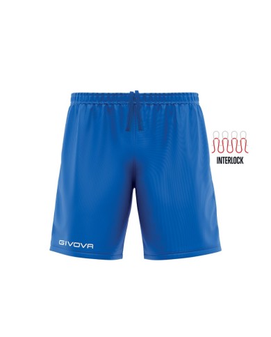 Pantaloncino Givova Capo Interlock P018 Short Azzurro Sport Calcio P0180002 Pantaloncino Givova Capo Interlock P018 Short Azzurro Sport Calcio P0180002