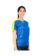 Maglia Givova Shirt Revolution Interlock MAC04 Azzurro Nero Calcio Sport MAC040210 Maglia Givova Shirt Revolution Interlock MAC04 Azzurro Nero Calcio Sport MAC040210