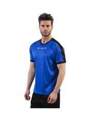 Maglia Givova Shirt Revolution Interlock MAC04 Azzurro Nero Calcio Sport MAC040210 Maglia Givova Shirt Revolution Interlock MAC04 Azzurro Nero Calcio Sport MAC040210