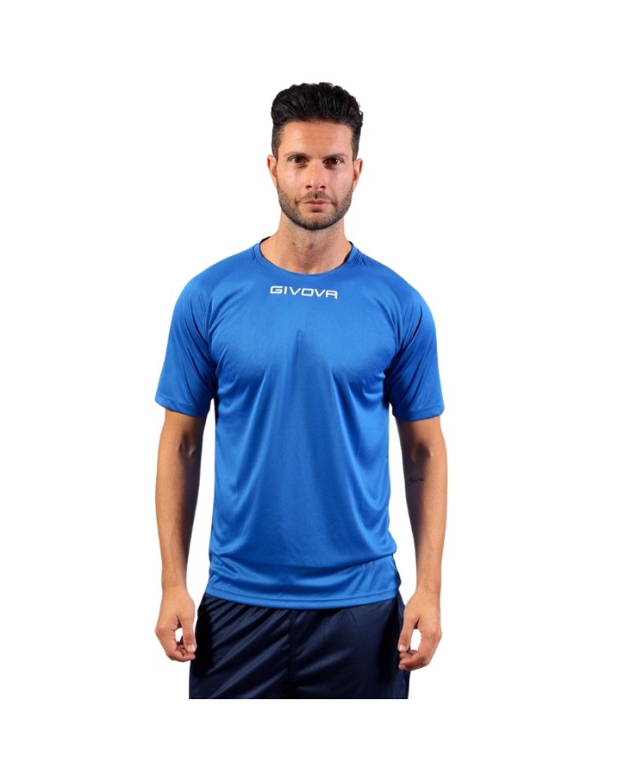 Maglia Givova Shirt Capo Interlock Azzurro MAC03 Calcio Sport MAC030002 Maglia Givova Shirt Capo Interlock Azzurro MAC03 Calcio Sport MAC030002