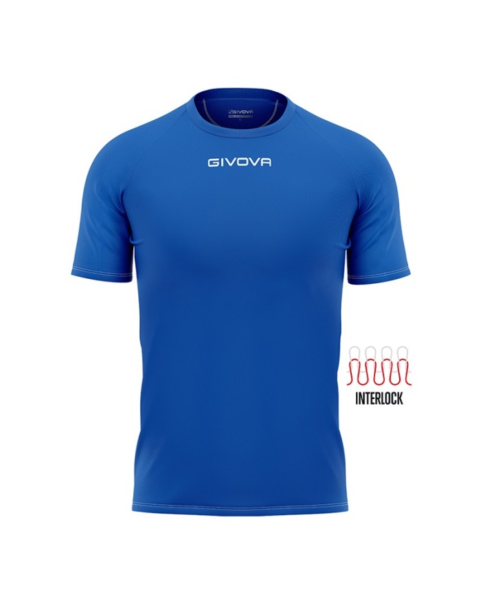 Maglia Givova Shirt Capo Interlock Azzurro MAC03 Calcio Sport MAC030002 Maglia Givova Shirt Capo Interlock Azzurro MAC03 Calcio Sport MAC030002