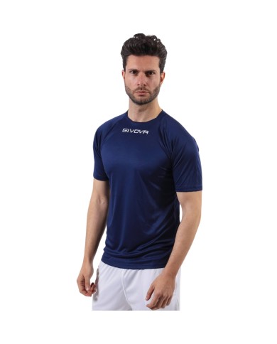 Maglia Givova Shirt Capo Interlock Blu MAC03 Calcio Sport MAC030004 Maglia Givova Shirt Capo Interlock Blu MAC03 Calcio Sport MAC030004