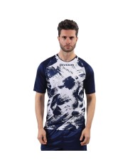 Maglia Givova Shirt Art M/C Interlock MAC05 Calcio Bianco Nero Unisex MAC050310