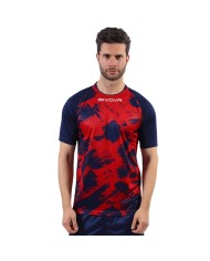 Maglia Givova Shirt Art M/C Interlock MAC05 Calcio Rosso Nero Unisex MAC051210 Maglia Givova Shirt Art M/C Interlock MAC05 Calcio Rosso Nero Unisex MAC051210