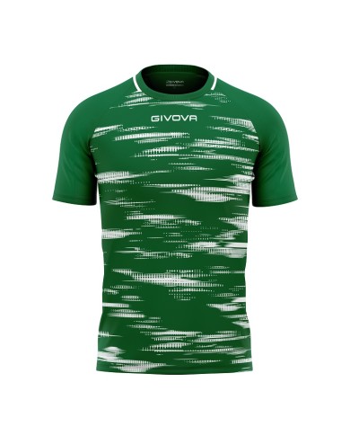 Maglia da Calcio Givova Pixel MA035 Padel Tennis Verde Bianco MA0351303 Maglia da Calcio Givova Pixel MA035 Padel Tennis Verde Bianco MA0351303
