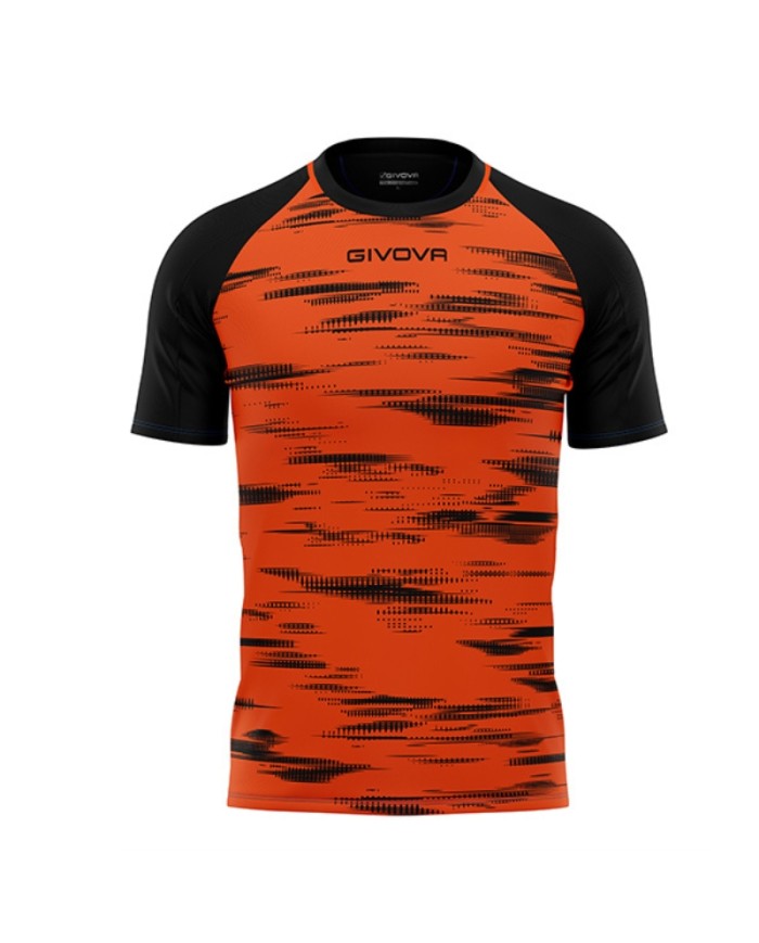 Maglia da Calcio Givova Pixel MA035 Padel Tennis Arancio Nero MA0351110 Maglia da Calcio Givova Pixel MA035 Padel Tennis Arancio Nero MA0351110