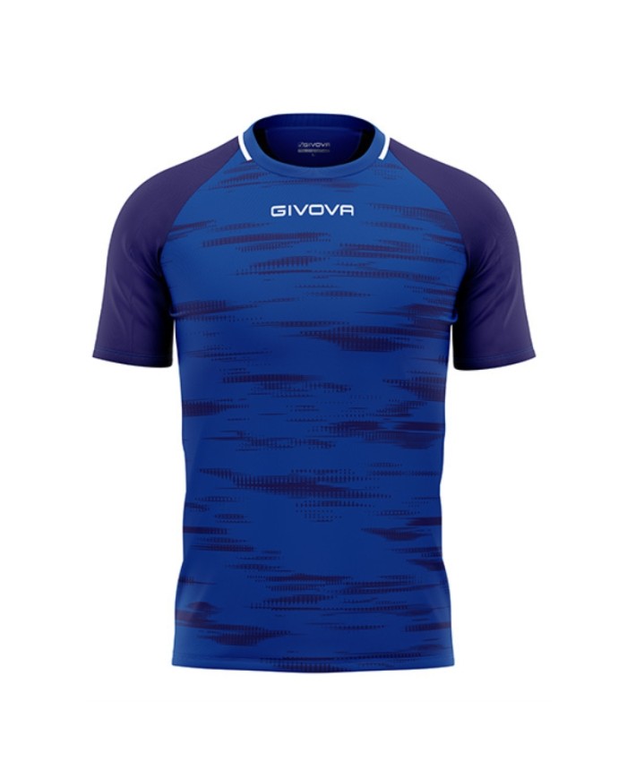 copy of Maglia da Calcio Givova Pixel MA035 Sublimatica Padel Tennis Bianco Celeste MA035-0305