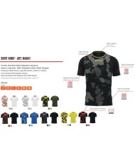 Maglia ARMY INTERLOCK Givova MA041 Calcio Tennis Padel Bianco Grigio MA0410309