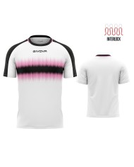 Maglia Givova Radio Shirt Interlock MA032 Calcio Rosa Nero Unisex MA0321110