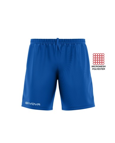Pantaloncino Givova One P016 Short Azzurro Sport Calcio P0160002