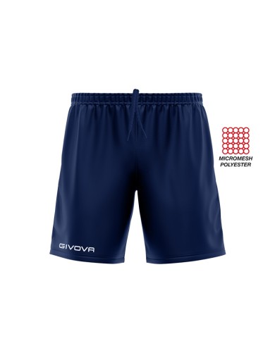 Pantaloncino Givova One P016 Short Blu Sport Calcio P0160004
