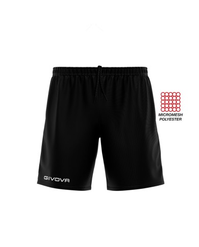 Pantaloncino Givova One P016 Short Nero Sport Calcio P0160010