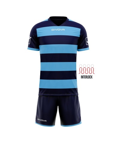 KIT RUGBY BLU/CELESTE Tg. XL KIT RUGBY BLU/CELESTE Tg. XL
