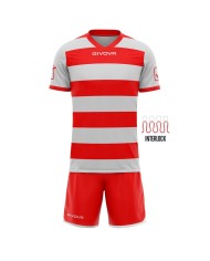 Completino da Calcio Givova Kit Rugby KITC42B Grigio Turchese KITC42B2324 Completino da Calcio Givova Kit Rugby KITC42B Grigio Turchese KITC42B2324
