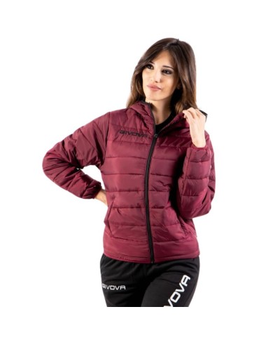 Giubbotto Givova Olanda G013 Piumino Adulto Unisex Granata G0130008 Giubbotto Givova Olanda G013 Piumino Adulto Unisex Granata G0130008
