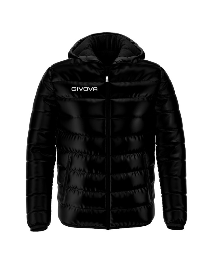 Giubbotto Givova Olanda G013 Piumino Adulto Unisex Nero G0130010 Giubbotto Givova Olanda G013 Piumino Adulto Unisex Nero G0130010