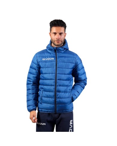 Giubbotto Givova Olanda G013 Piumino Adulto Unisex Azzurro Blu G0130204 Giubbotto Givova Olanda G013 Piumino Adulto Unisex Azzurro Blu G0130204
