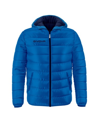Giubbotto Givova Olanda G013 Piumino Adulto Unisex Azzurro Blu G0130204 Giubbotto Givova Olanda G013 Piumino Adulto Unisex Azzurro Blu G0130204