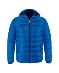 Giubbotto Givova Olanda G013 Piumino Adulto Unisex Azzurro Blu G0130204