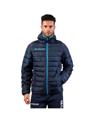 Giubbotto Givova Olanda G013 Piumino Adulto Unisex Blu Turchese G0130424 Giubbotto Givova Olanda G013 Piumino Adulto Unisex Blu Turchese G0130424