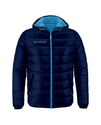 Giubbotto Givova Olanda G013 Piumino Adulto Unisex Blu Turchese G0130424 Giubbotto Givova Olanda G013 Piumino Adulto Unisex Blu Turchese G0130424