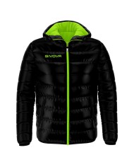 GIUBBOTTO OLANDA NERO/VERDE FLUO Tg. 2XL