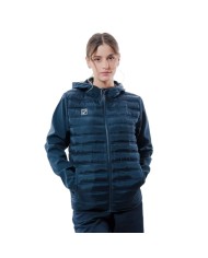 Giubbotto SUPERIOR Givova G027 Full Zip con Cappuccio Blu Unisex G0270004