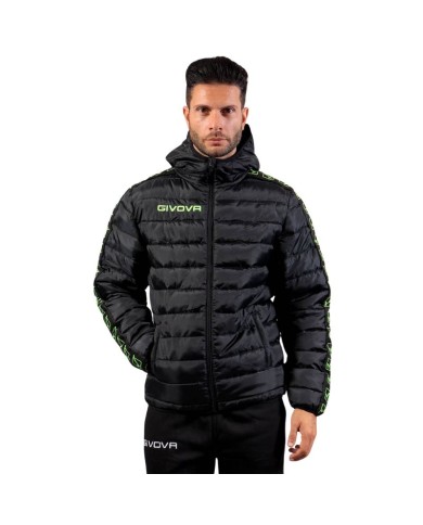 Giubbotto Givova Olanda Band G022 Piumino Adulto Unisex Nero Giallo Fluo G0222810 Giubbotto Givova Olanda Band G022 Piumino Adulto Unisex Nero Giallo Fluo G0222810