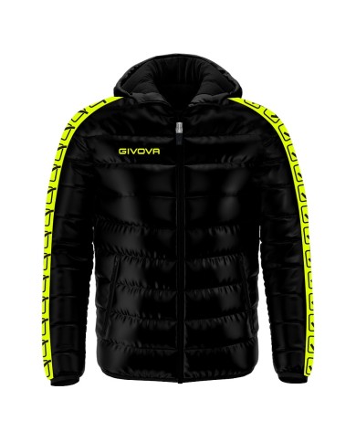 Giubbotto Givova Olanda Band G022 Piumino Adulto Unisex Giallo Fluo Nero G0221910 Giubbotto Givova Olanda Band G022 Piumino Adulto Unisex Giallo Fluo Nero G0221910