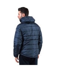 Giubbotto con Cappuccio Givova Prime G026 Unisex Full Zip Blu G0260004