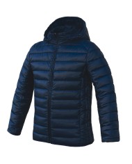 Giubbotto Uno Givova G012 Piumino con Cappuccio Unisex Blu G0120004