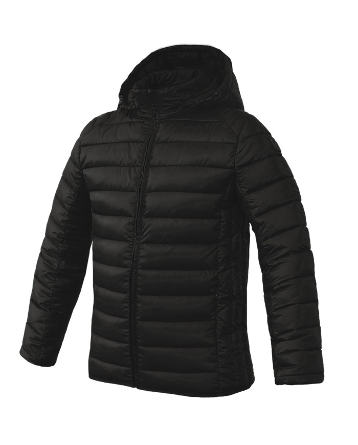Giubbotto Uno Givova G012 Piumino con Cappuccio Unisex Nero G0120010 Giubbotto Uno Givova G012 Piumino con Cappuccio Unisex Nero G0120010
