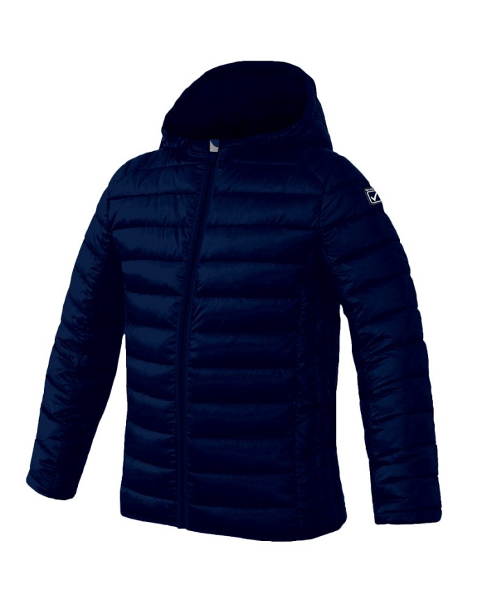 Giubbotto Givova Capri G020 Piumino con Cappuccio Unisex Blu G0200004 Giubbotto Givova Capri G020 Piumino con Cappuccio Unisex Blu G0200004