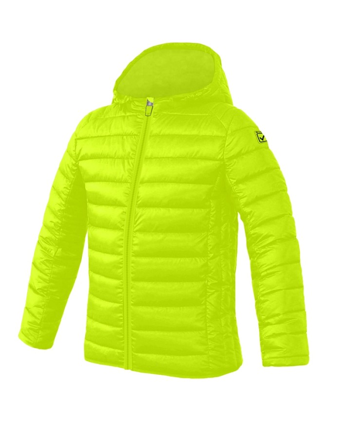 Giubbotto Givova Capri G020 Piumino con Cappuccio Unisex Giallo Fluo G0200019 Giubbotto Givova Capri G020 Piumino con Cappuccio Unisex Giallo Fluo G0200019
