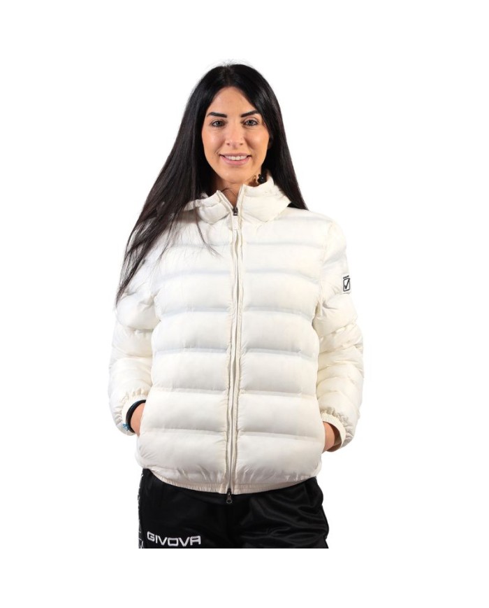 Giubbotto Givova Master G019 Piumino Unisex Bianco G0190003