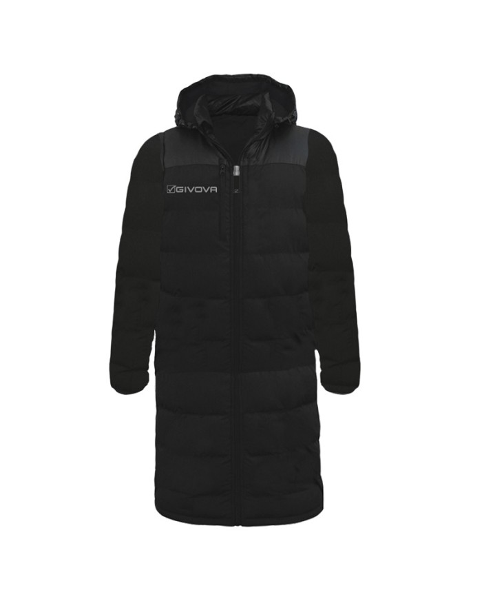 Giubbotto Lungo Givova Panchina G021 Unisex Nero G0210010 Giubbotto Lungo Givova Panchina G021 Unisex Nero G0210010