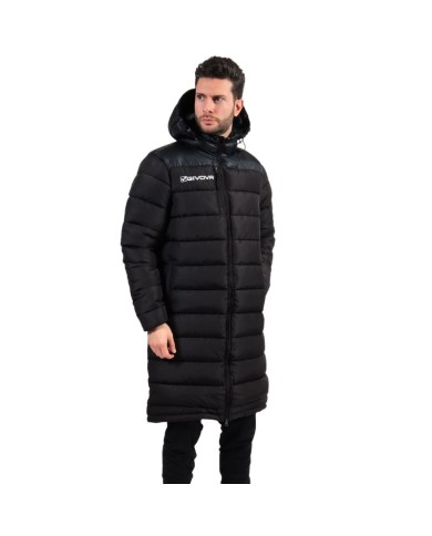 Giubbotto Lungo Givova Panchina G021 Unisex Nero G0210010 Giubbotto Lungo Givova Panchina G021 Unisex Nero G0210010