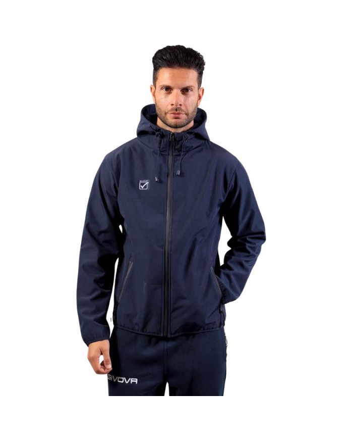GIUBBOTTO SOFT SHELL BLU Tg. 2XL GIUBBOTTO SOFT SHELL BLU Tg. 2XL