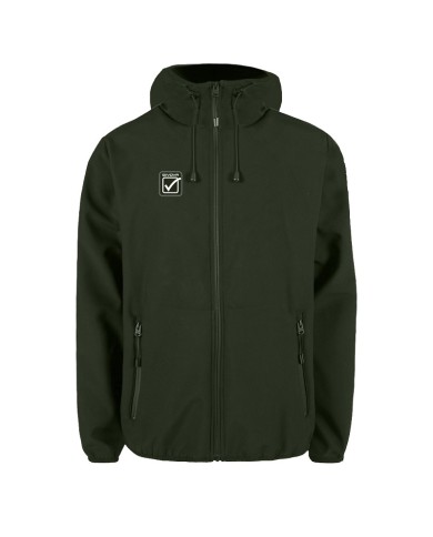 Giubbotto Soft Shell Givova G023 Giacca con Cappuccio Unisex Verde Militare G0230051 Giubbotto Soft Shell Givova G023 Giacca con Cappuccio Unisex Verde Militare G0230051