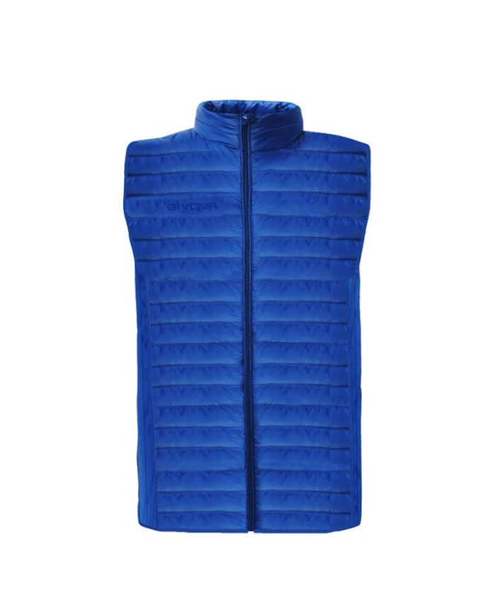 Giubbotto Smanicato Givova Grecia G017 Piumino Unisex Azzurro G0170002 Giubbotto Smanicato Givova Grecia G017 Piumino Unisex Azzurro G0170002
