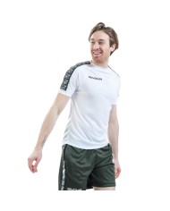 T-SHIRT COTTON BAND BIANCO Tg. 2XL