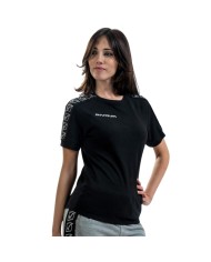 T-SHIRT COTTON BAND BLU Tg. 2XS