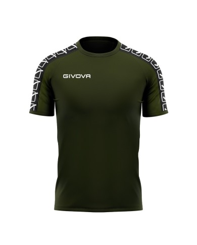 T-SHIRT COTTON BAND VERDE MILITARE Tg. 2XS T-SHIRT COTTON BAND VERDE MILITARE Tg. 2XS