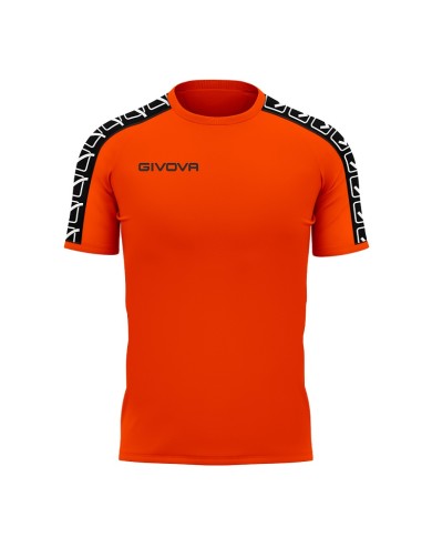 T-Shirt Givova POLY BAND BA02 Maglia Fitness Unisex Arancione BA020001 T-Shirt Givova POLY BAND BA02 Maglia Fitness Unisex Arancione BA020001