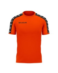 T-Shirt Givova POLY BAND BA02 Maglia Fitness Unisex Arancione BA020001 T-Shirt Givova POLY BAND BA02 Maglia Fitness Unisex Arancione BA020001