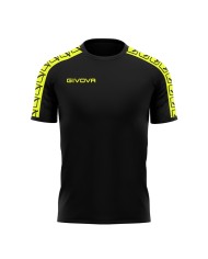 T-Shirt Givova POLY BAND BA02 Maglia Fitness Unisex Giallo Fluo Nero BA021910 T-Shirt Givova POLY BAND BA02 Maglia Fitness Unisex Giallo Fluo Nero BA021910