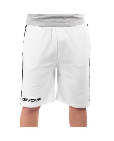 Bermuda GF VIP Terry Band BA04 Givova Cotone Unisex Bianco BA040003 Bermuda GF VIP Terry Band BA04 Givova Cotone Unisex Bianco BA040003